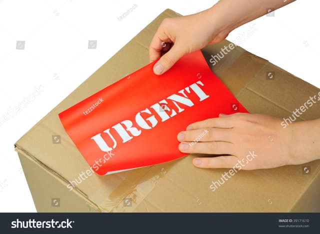 Urgent Delivery